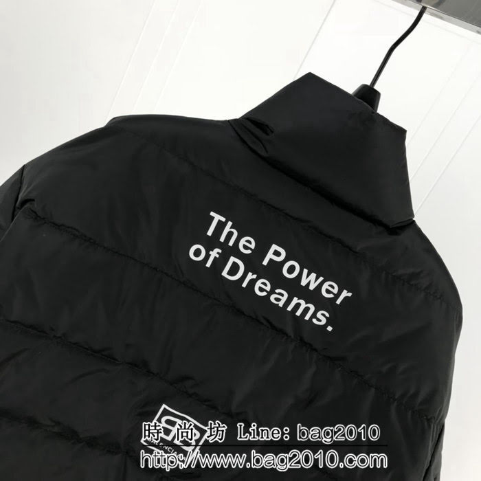 BALENCIAGA巴黎世家 18ss冬季新款 白鴨絨羽絨服 高版本情侶款 ydi2186